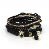 Pulseras Bohemias Multicapa Más Vendidas Transfronterizas, Joyería de Viaje Personalizada con Cuentas de Turquesa, Pulseras Europeas y Americanas, Accesorios de Mano de Comercio Exterior