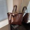 Bolso Retro de Comercio Exterior para Mujer de Gran Capacidad 2025 Nuevo Verano Versátil Simple Bolso de Hombro Trabajo Viajero Bolso Tote