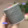 821 Linha de Algodão 1mm Linha Manbo Corda de Tecelagem Contas Peroladas Pingente Resistente ao Desgaste Cordão de Segurança Corda de Mão Vermelha Fio