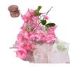 Simulado No. 4 Ramo Falso de Buganvillas Flor de Seda Flor Artificial de Plástico Decoración de Sala de Estar de Alta Gama Boda Floral Producto Terminado