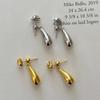 Pendientes de gota de agua de estilo coreano para mujer, de alta gama, ligeros y lujosos, con estilo Ins, únicos y combinables.