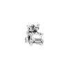Pulsera Pangadora Plata Esterlina S925 Hueso de Serpiente Abalorios Caracteres Animal Anime Abalorios Venta Caliente Joyería DIY