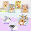 Portapapeles de papelería lindo de dibujos animados para mascotas, portapapeles para tomar notas portátil, regalo/premio para estudiante