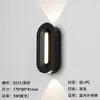 Luminária Criativa e Personalizada para Exterior Casa para Cima e para Baixo Luminosa Luminária de Pátio Lâmpada Moderna Simples para Varanda Corredor Corredor Luminária de Parede Externa