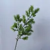 Simulação de cor da planta fofa baunilha sensação flor de plástico decoração de salão de casamento paisagismo arranjo de flores flor falsa