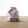 Bolsa de Pano de Algodão e Linho Estilo Chinês para Venda por Atacado Saco Vazio para Sachê Bolso Pequeno para Pacotes Bolsa para Joias Presente Bolsa de Armazenamento