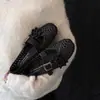Zapatos de Ballet Mary Jane Tejidos Calados Estilo Nuevo Verano 2026, Zapatos Planos Bajos Versátiles de Moda para Mujer