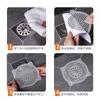 Calcomanías desechables para coladera de piso Baño Cocina anti-obstrucción por cabello bolsa filtro para coladera de piso calcomanías filtro para cabello de coladera