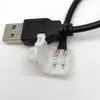 Placa base blanda de LED 3528 5050 con puerto USB a cable de luz de clip de 8 mm/10 mm con conector sin soldadura