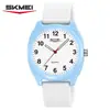 Shikemei Fiesta Estudiantil Estuche Azul Cielo Reloj Digital de Cuarzo Simple 50m Resistente al Agua Reloj de Pulsera Especial para Exámenes