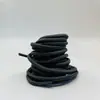 Cadarços Redondos de Cor Sólida 16D para Botas Martin, Tênis de Basquete, Sapatos de Couro Marrom, Preto e Branco, Botas, Tênis Cor de Café
