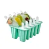 Molde Viejo para Paletas Casero Niños Hacer Paletas Helado Casero Helado Silicona Grado Alimenticio Juego Completo Modelo