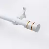 Nova Haste de Cortina Minimalista para Quarto Sala de Estar Haste Dupla Moderna Simples Estilo Luxo Leve Haste Romana Haste de Cortina Silenciosa