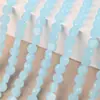 Contas Soltas de Vidro de Cristal Redondas Multifacetadas Premium 468mm, Brancas e Coloridas, Acessórios Artesanais para Miçangas DIY