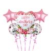 Traje temático transfronterizo del Día de la Madre Globo de aluminio Tema Te amo mamá Globo decorativo Diseño del sitio