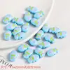 Acrílico Goteo de Aceite Líneas Coloridas Peces Pequeños Cuentas DIY Collar Hecho a Mano Cadena para Teléfono Móvil Pulsera Accesorios de Cuentas Sueltas Material