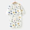 Mono de bebé de verano fino de algodón transpirable ropa de aire acondicionado pijama de bebé de manga larga ropa de escalada en kayak recién nacido primavera