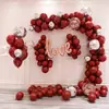 Decoración de Habitación de Boda 10 pulgadas Doble Capa Engrosada Rojo Granada Decoración de Boda Suministros de Boda Fabricante de Globos de Boda Venta al por Mayor