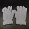 Guantes de Lana Espesados y Alargados Lana Pulida Guantes Cálidos Rey Kong de Pelo Grande Nogal Wen Jugar Pulido Mantenimiento