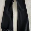 Jeans Micro Lamb com Forro de Fleece Preto Feminino Outono e Inverno Novos Calças de Bocão Slim-Fit de Cintura Alta com Stretch