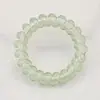 Novo Fio Escovado Transparente Anel de Cabelo Linha Telefônica Pulseira Grande Feminina Estilo Coreano Corda de Cabelo Simples Acessórios de Cabelo