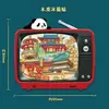 Productos culturales y creativos de metal, Pagoda Dafan magnética de madera al por mayor, recuerdo turístico, imanes de refrigerador 3D para áreas escénicas y ciudades