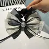 Elásticos de Cabelo e Faixas de Cabelo com Laços de Flor de Strass Brilhante para Mulheres, Acessórios de Cabelo Florais de Verão no Atacado