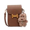 Bolsa Pequena Elegante e da Moda para Mulheres 2025 Nova Outono Bolsa de Axila Feminina Versátil Ombro Único Transversal Bolsa Pequena Elegante