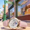 Relógio Cartoon Disney/Disney Zootopia Co-Branded para Crianças Judy Divertido Relógio de Quartzo 219