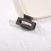Clip de Pinza Rectangular Simple de Moda Esmerilado de 4.5 cm tamaño pequeño Clip para Media Cola de Caballo Pinza Lateral para Mechones Pinza de Tiburón