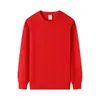 Sudadera Pulóver Redonda Oversize Estilo High Street Americano para Hombres y Mujeres 2026 Primavera/Otoño Nuevo Estilo Color Sólido Versátil