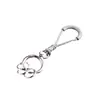 Llavero Universal de Metal DIY Colgante Creativo de Cuentas para Pareja Anillo Llavero Personalizado Cadena de Llaves Regalo de Nicho