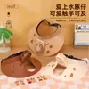 Nuevo Modelo Forma de Caracol Ventilador de Mano Mini Recargable por USB Mini Ventilador para Estudiantes y Niños Regalo Promocional Al por Mayor