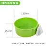 Comedero colgante para gato comedero para perro mascota tazón único de acero inoxidable tazón de agua fijo colgante jaula comedero para perro comedero para mascotas