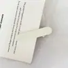 Clipes Sólidos de 5 peças, cabeça redonda, alargados, texturizados, na cor macaron, presilhas fofas e doces para franja, presilhas laterais, presilhas base criativas feitas à mão