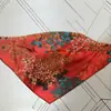 Lenço Triângulo Dupla Camada Dupla Face Veludo Australiano Algodão Pequeno Lenço de Seda Primavera, Outono e Inverno Proteção para o Pescoço Lenço Quente para o Pescoço Moda Gola Falsa Lenço Dropshipping