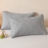 Funda de Almohada Anti-Aceite para la Cabeza 48X74 Anti-Saliva y a Prueba de Suciedad Par de Cubiertas Protectoras para el Relleno de Almohada Capa Aislante Anti-Sudor