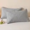 Funda de Almohada Anti-Aceite para la Cabeza 48X74 Anti-Saliva y a Prueba de Suciedad Par de Cubiertas Protectoras para el Relleno de Almohada Capa Aislante Anti-Sudor