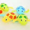 Brinquedo de Banho Tartaruga Pequena de Corda Conjunto de Brincadeiras Aquáticas Infantis Relógio de Banho Mecânico Frio Modelo Tendência TikTok para Bebês e Crianças Pequenas