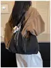 Bolso Retro de Gamuza de Gran Capacidad para Mujer 2026 Nuevo Otoño Invierno Bolso Cruzado Casual Estilo Coreano Multiusos de un Solo Hombro para Viajar al Trabajo