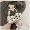 Moda de Verano 2026 Versátil Bolso de Mano de Lunares Bolso Cruzado de Hombro Diseño de Nicho Bolso Boston de Viaje para Mujer