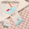 50 Hojas de Notas Adhesivas Transparentes Esmeriladas Tiras Adhesivas de Color Fluorescente para Mascotas Notas Adhesivas para Estudiantes Papel Adhesivo Notas Adhesivas Reutilizables Notas de Memo