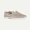 Novos Mocassins de Verão 2026, Sapatos Planos de Camurça Slip-On para Dirigir Homens, Tamanho Grande, Comércio Transfronteiriço