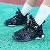2026 Zapatos de Baloncesto para Niños con Botón Giratorio Niños Medianos y Grandes Combate Real Zapatos Deportivos para Niños Venta al por Mayor Verano Envío Transfronterizo