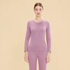 Ropa interior térmica de seda y lana recubierta de nuevo estilo para mujer, otoño e invierno, camiseta interior para pareja, ropa de otoño para hombre, pantalones largos, traje al por mayor