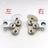 Tensor triangular postensado, dispositivo de enhebrado para bastidor de hilo de máquina de tejer, tensor, pasahilo, pinza de tensión ajustable