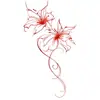 Pegatinas de Tatuaje de Mariposas de Colores al por Mayor Impermeables y de Larga Duración Pegatinas Combinadas de Mariposas Acuarela Soñadoras para Pecho, Cintura y Brazos