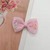 Bolsa de lentejuelas en polvo DIY Lazo en la cintura Accesorios para el cabello de niños Ropa Zapatos Bolsa Bufanda Accesorios