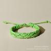 Pulsera Transfronteriza de Amazon Nueva Tejida a Mano Simple Tejida de Algodón y Lino para Pareja Nuevo Estilo Chino Pulsera de Regalo para Mejor Amigo
