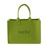 Bolsa de Feltro Vermelha Bolsa Tote de Feltro Personalizada Bolsa Tote de Feltro para Publicidade Corporativa Mesmo Estilo da Bolsa de Feltro Xiaohongshu